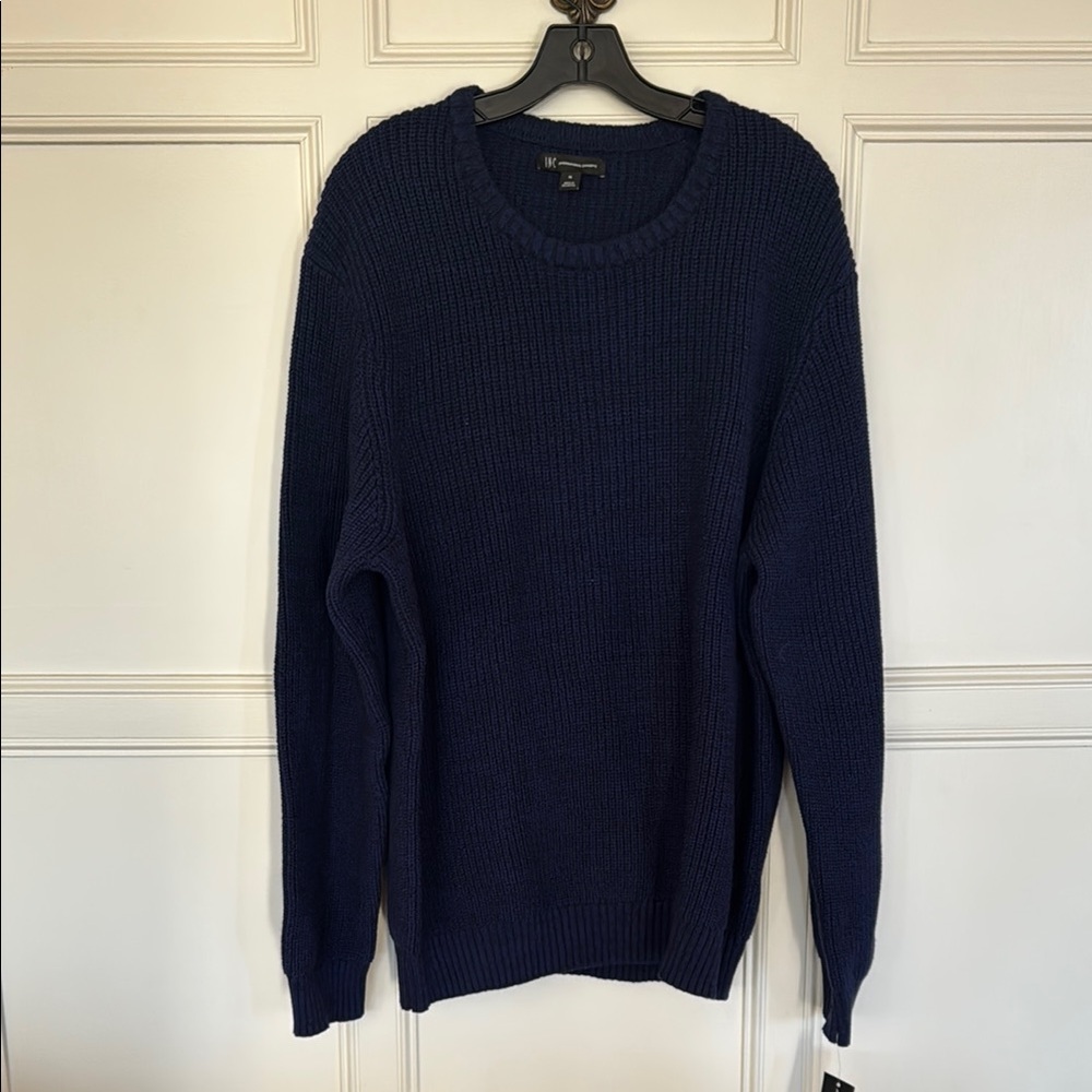 Navy Blue Knit Sweater
